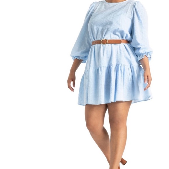 Adorable Blue Dress 🦋 - Picture 1 of 6